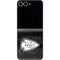 NFL Kansas City Chiefs Black & White Galaxy Z Flip6 Skin